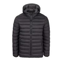 SoulCal Mens Micro Bubble Jacket Padded Coat Top Long Sleeve Lightweight Hooded - Not specified Regular