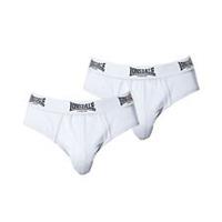 Lonsdale Mens 2Pk Brief Briefs Underwear Elasticated Waist