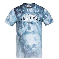 Firetrap Mens Blackseal Sub T Shirt Crew Neck Tee Top Short Sleeve Lightweight - XXXXL Regular