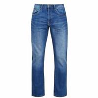 Lee Cooper Bootcut Jeans Mens Gents Pants Trousers Bottoms Lightweight Zip - 36W S Regular