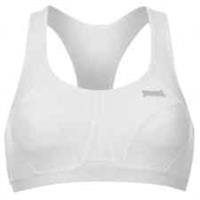 Lonsdale Womens Crop Top Boxed Sports Bra Racer Back Stretch Stretchy - Not specified Regular