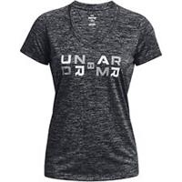 Under Armour Womens TechTwist Graph T Short Sleeve Sports Training Fitness Gym - 8 Regular