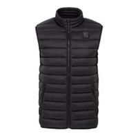 SoulCal Micro Gilet Mens Gents Light Quilt Sleeveless Jacket Lightweight Zip - S Regular