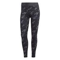 adidas Womens Camo 7 8 Leggings Activewear Training Sports Bottoms Fitness Gym - XS (4-6) Regular