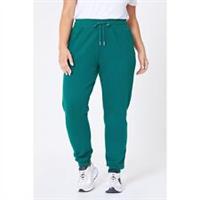 Be You Womens Green Jogger Closed Hem Fleece Jogging Bottoms Sweatpants - 8-10 (S) Regular