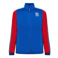 Castore Mens Rngrs Track Jacket Outerwear Licensed Tracksuit Sports Casual Top