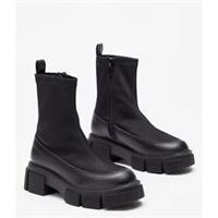 Be You Kids Chunky Contrast Neopreen Boot Over the Knee Boots Zip