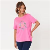 Studio Womens Jolly Vibes T-Shirt Regular Fit Crew Neck - 8 Regular