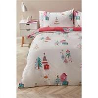 Homelife Festive Village Duvet Set Seasonal Sets