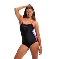 Speedo Womens Dive Thin MB One Piece Pool Beach Swimsuit Swimwear - XS Regular