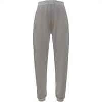 SikSilk Womens Essentialsntial Jogger Closed Hem Fleece Jogging Bottoms - 8 Regular