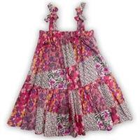 Be You Womens YG PATCHWRK D Kids Maxi Dress - 6-7 Years Regular