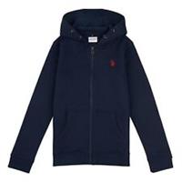 U.S. Polo Shirt Top Assn. Kids DHM Zip Hoodie Hooded - 7-8 Regular