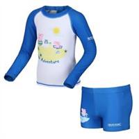 Regatta Kids Peppa Pig Rash Suit Two Piece Swimsuit Unisex Pool Beach Swimwear - 2-3 Years Regular