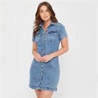 Be You Womens Denim Dress - 12 Regular