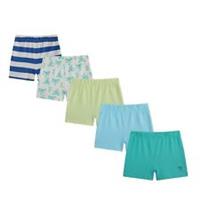 Hello World Boys Baby Boy Essential Pack Of 5 Shorts Jersey - 0-3 Months Regular