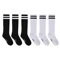 Lee Cooper Kids Back to School Crew Sock 6 Pack Infant Socks - Infs C3-C7 Regular