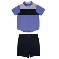 Studio Boys Younger Panel Shirt and Chino Short Clothing Sets - 3-4 Years Regular