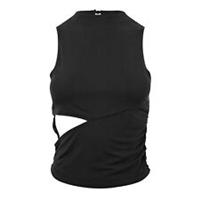 Jack Wills Womens HN Side Slash Top Tank Sleeveless Vest - 10 (S) Regular