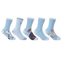 Character Kids Crew Sock 5pk Baby Novelty Socks - Baby C0-C2 Regular