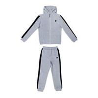 Donnay Kids Fleece Full Zip T Suit Tracksuit Sports Casuals Lightweight - 7-8 Years Regular