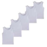 Firetrap Kids 5PK Vest Top Baby Cami - 4-5 Years Regular