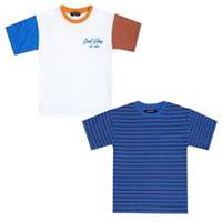 Firetrap Kids Cool 2 Pack T Baby Regular Fit T-Shirt - 1-2 Regular