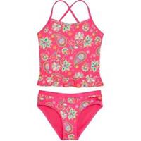 Threadbare Kids Psly Tnkn P Childrens Two Piece Swimwear - 5/6 Regular