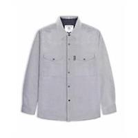 Lambretta Mens Twill Overshirt Overshirts - S Regular