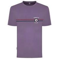 Lambretta Mens Stripe T-Shirt Regular Fit - S Regular