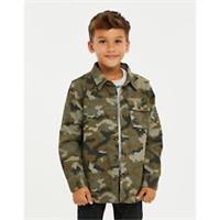 Threadbare Kids Ls Camo Alsk Shacket - 5/6 Regular