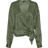 Vero Moda Womens Snakey Wrap Top - 10 Regular