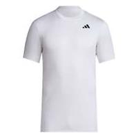 adidas Mens Tennis FreeLift T-Shirt Short Sleeve Sports Training Fitness Gym - M Regular