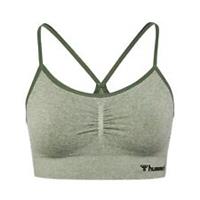 Hummel Womens Clea Bra Low Impact Sports Training Fitness Gym Crop Tops - 12 Regular