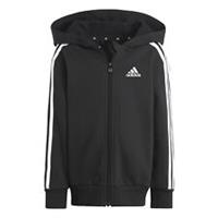 Adidas Kids Essentials 3 Stripes Zip Hooded Jacket Outerwear Sports Training - 4-5 Years Regular