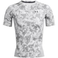 Under Armour Mens Heatgear Printed Short Sleeve Baselayer Top - M Regular