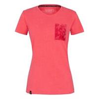 Salewa Womens Puez Hemp T-Shirt Short Sleeve Sports Training Fitness Gym - 14 Regular