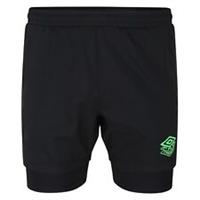 Umbro Mens Elt Hyb Sports Training Fitness Gym Performance Shorts - XL Regular