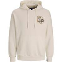 Jack & Jones Mens Bradley Antique Back Print Hoodie Hooded Top Oth - S Regular
