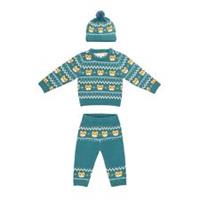 Hello World Kids W B Fox Knit S Bb51 Clothing Set - 3-6 Months Regular