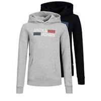 Jack & Jones Boys 2 Pack Hoodie Hooded Sweatshirt Top Junior Oth - 11-12 Years Regular