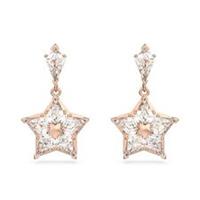 Swarovski Womens Stla Drop Statement Earrings