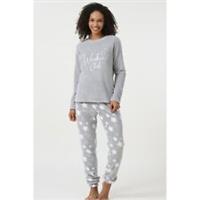 Linea Womens Weekend Vibes Twosie Long Sleeve Pyjama Set - 20-22 Regular