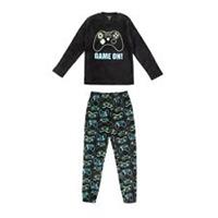 Firetrap Boys Gaming Entry Twosie Long Sleeve Pyjama Set - 10-11 Years Regular