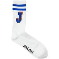 Jack & Jones Mens Tennis Sock Crew Socks - One Size Regular