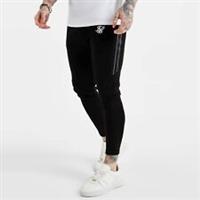 Siksilk Mens Joggers Sweatpants Jogging Bottoms Fleece Closed Hem - XS Regular