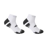 Everlast Mens Cushioned Quarter Socks 2 Pack Lightweight - Mens 7-11 Regular