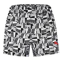 Puma Mens Swm Logo Short Swim Shorts - S Regular