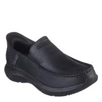Skechers Mens Parson Moc Toe Slip On Running Shoes