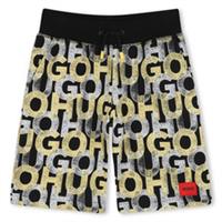 Hugo Kids Printed Short Baby Jersey Shorts - 4 Years Regular